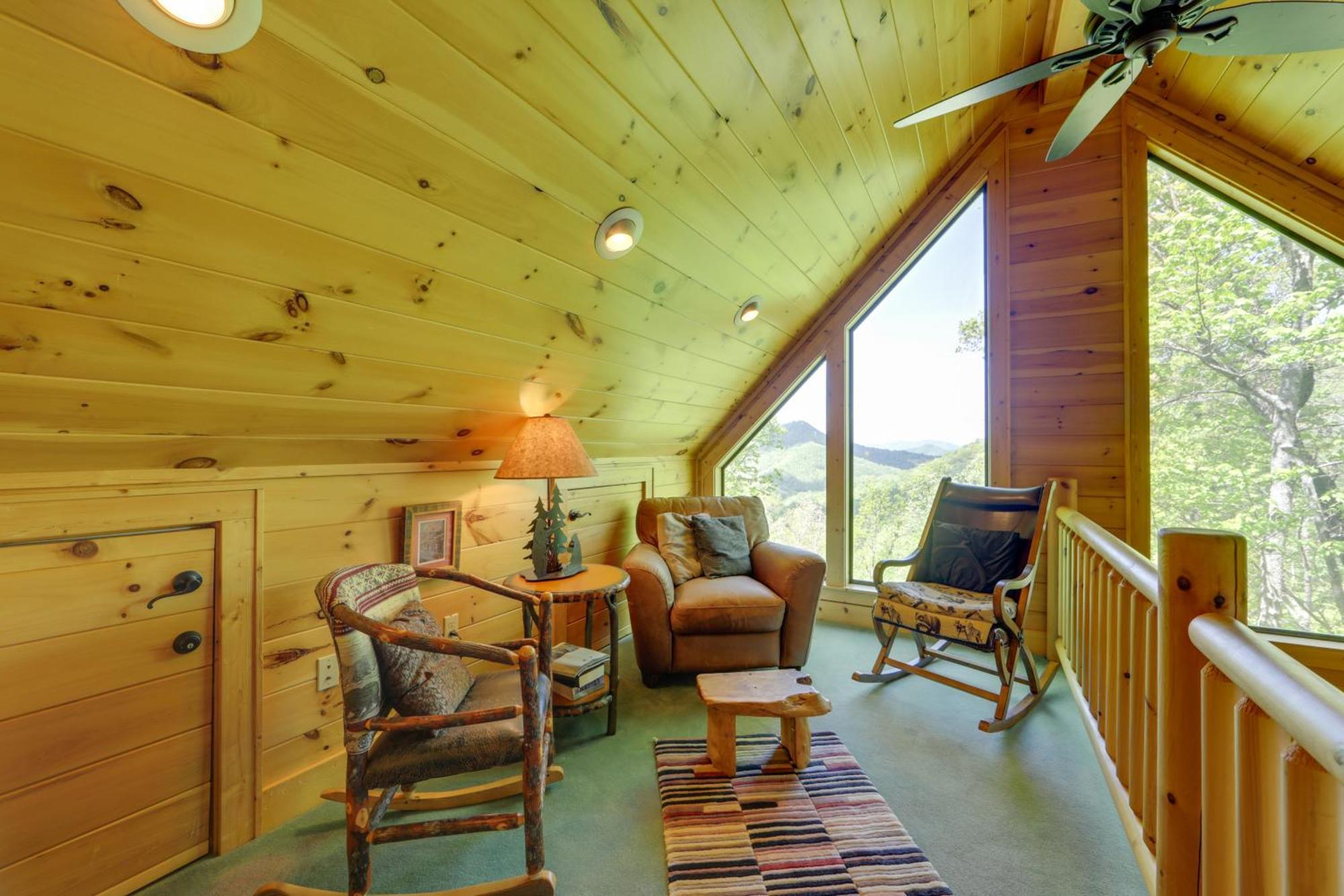 Bryson City Cabin With Hot Tub And Mountain Views! Exteriör bild