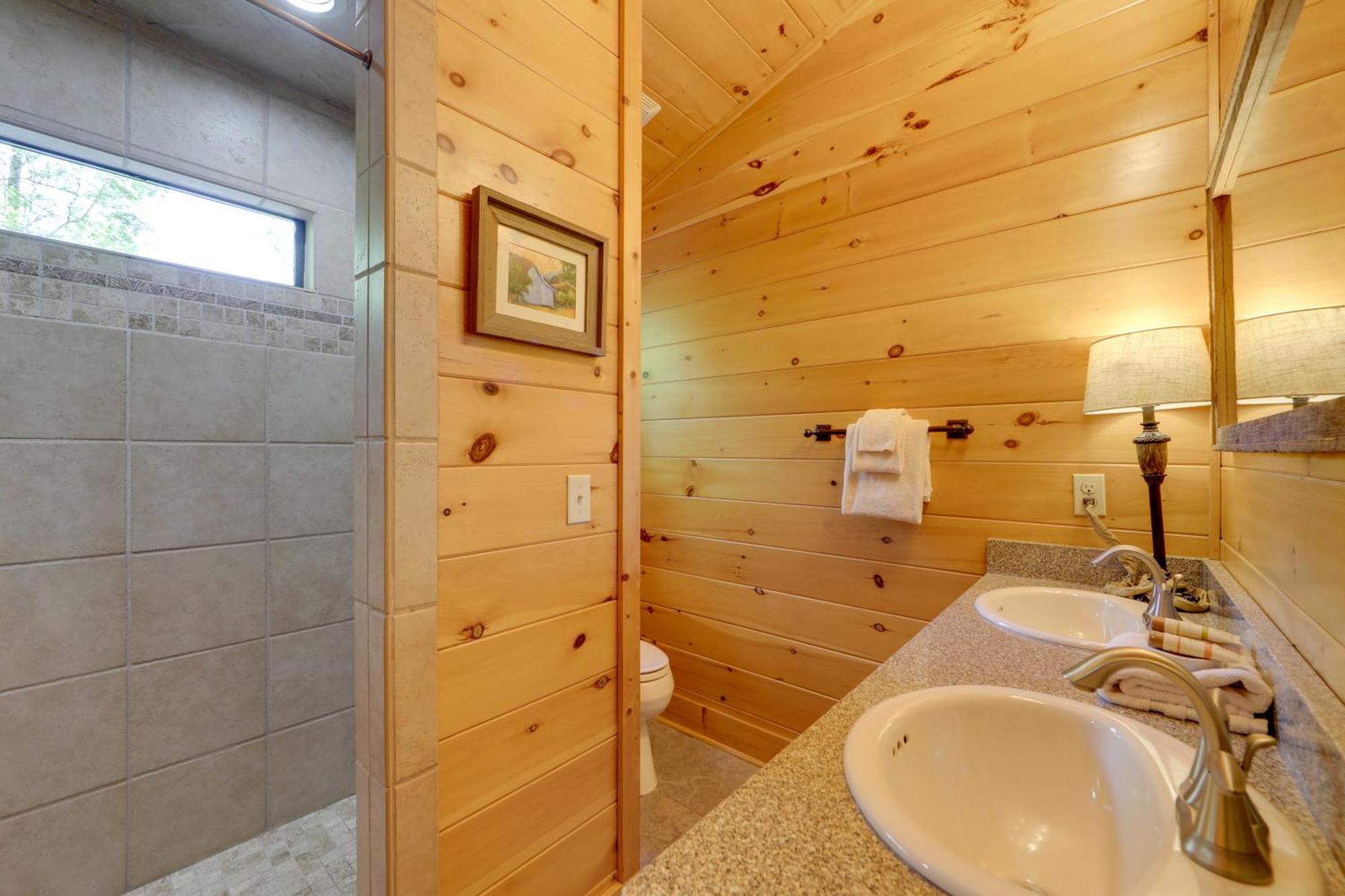 Bryson City Cabin With Hot Tub And Mountain Views! Exteriör bild