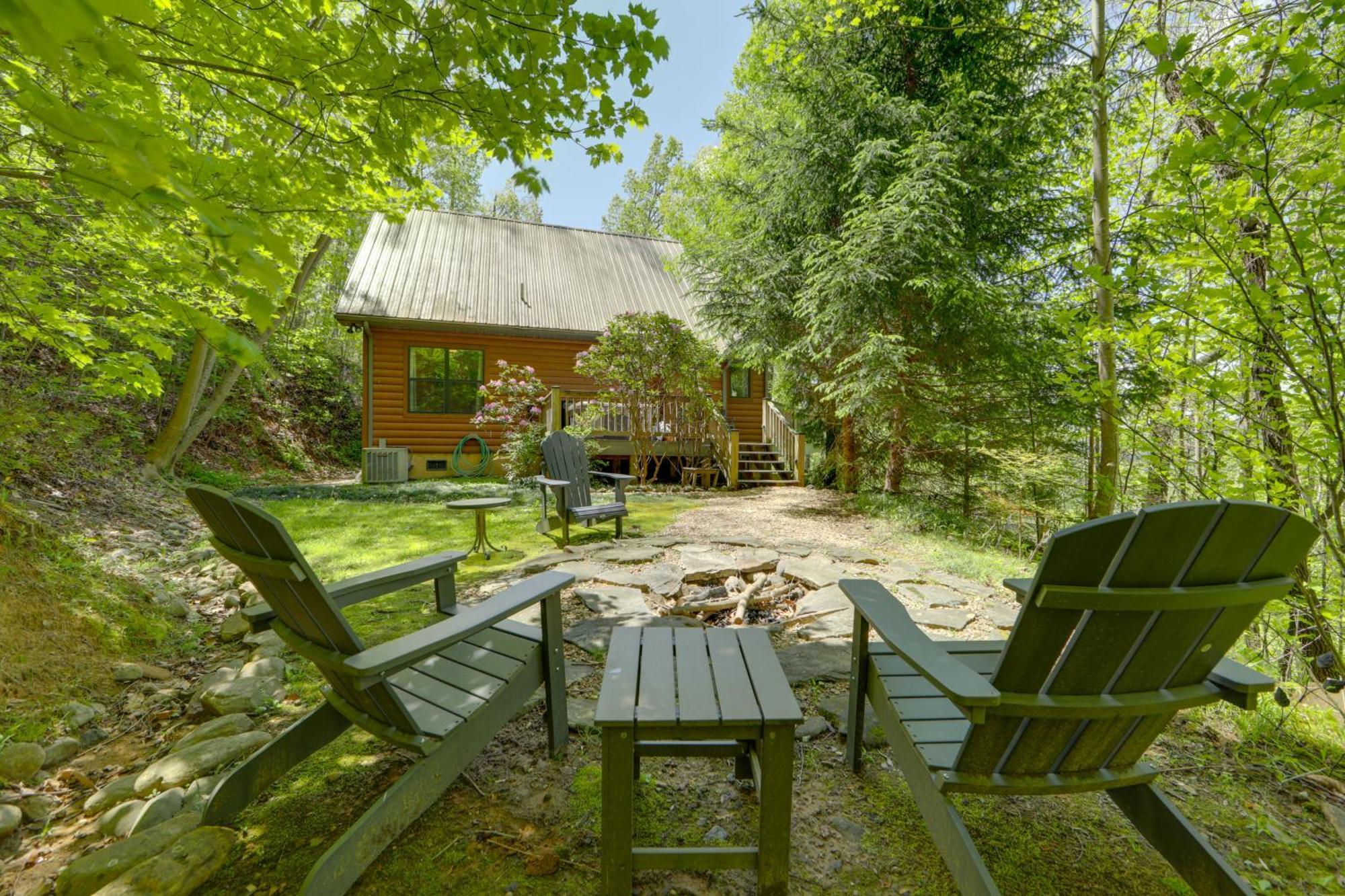 Bryson City Cabin With Hot Tub And Mountain Views! Exteriör bild